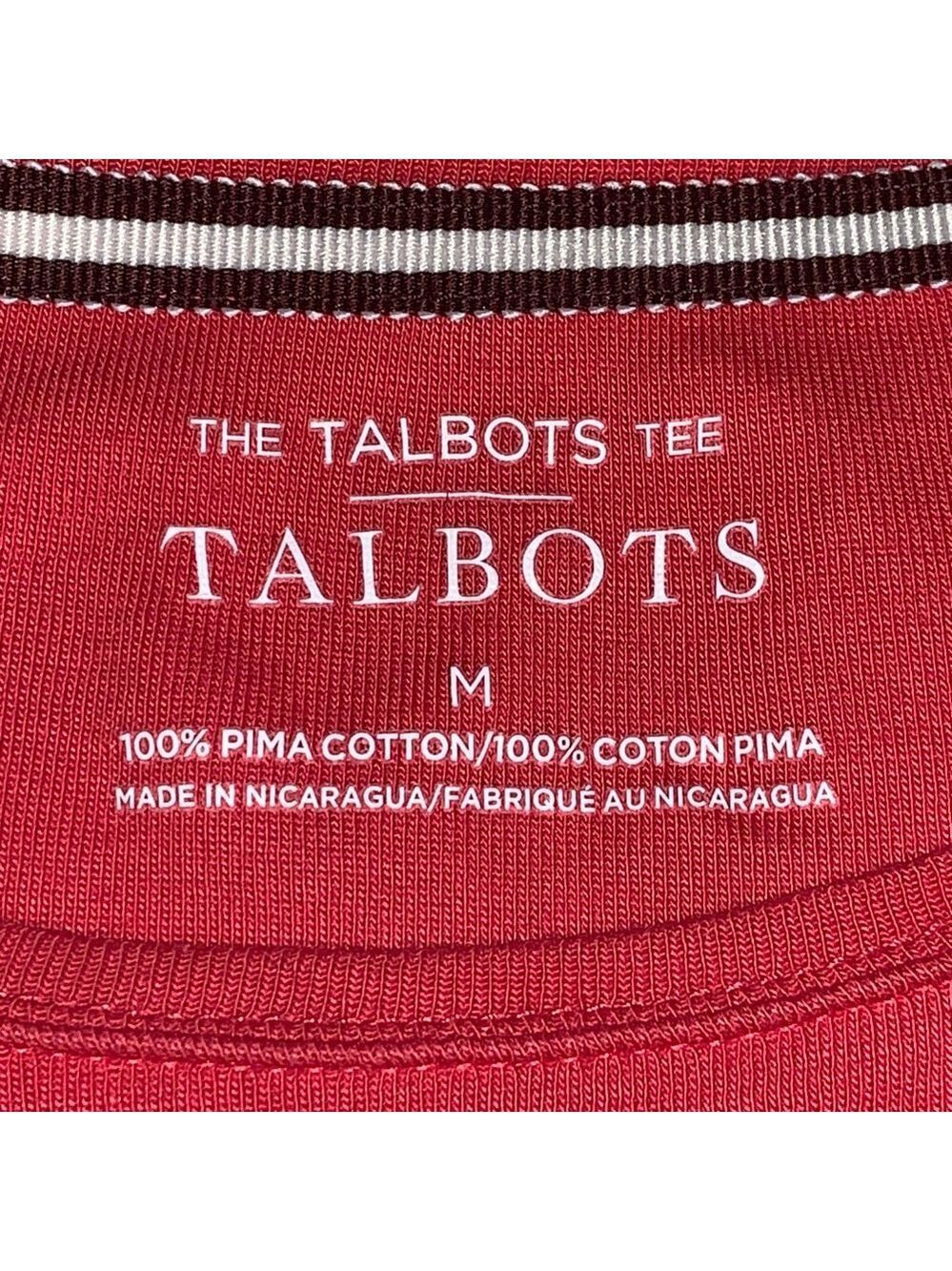 Women's Talbots Long Sleeve Tee M Coral - Picture 4 of 8